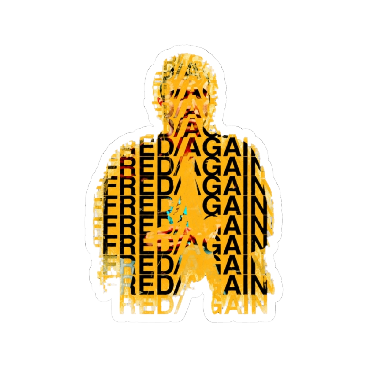 Fred Again Waves Sticker