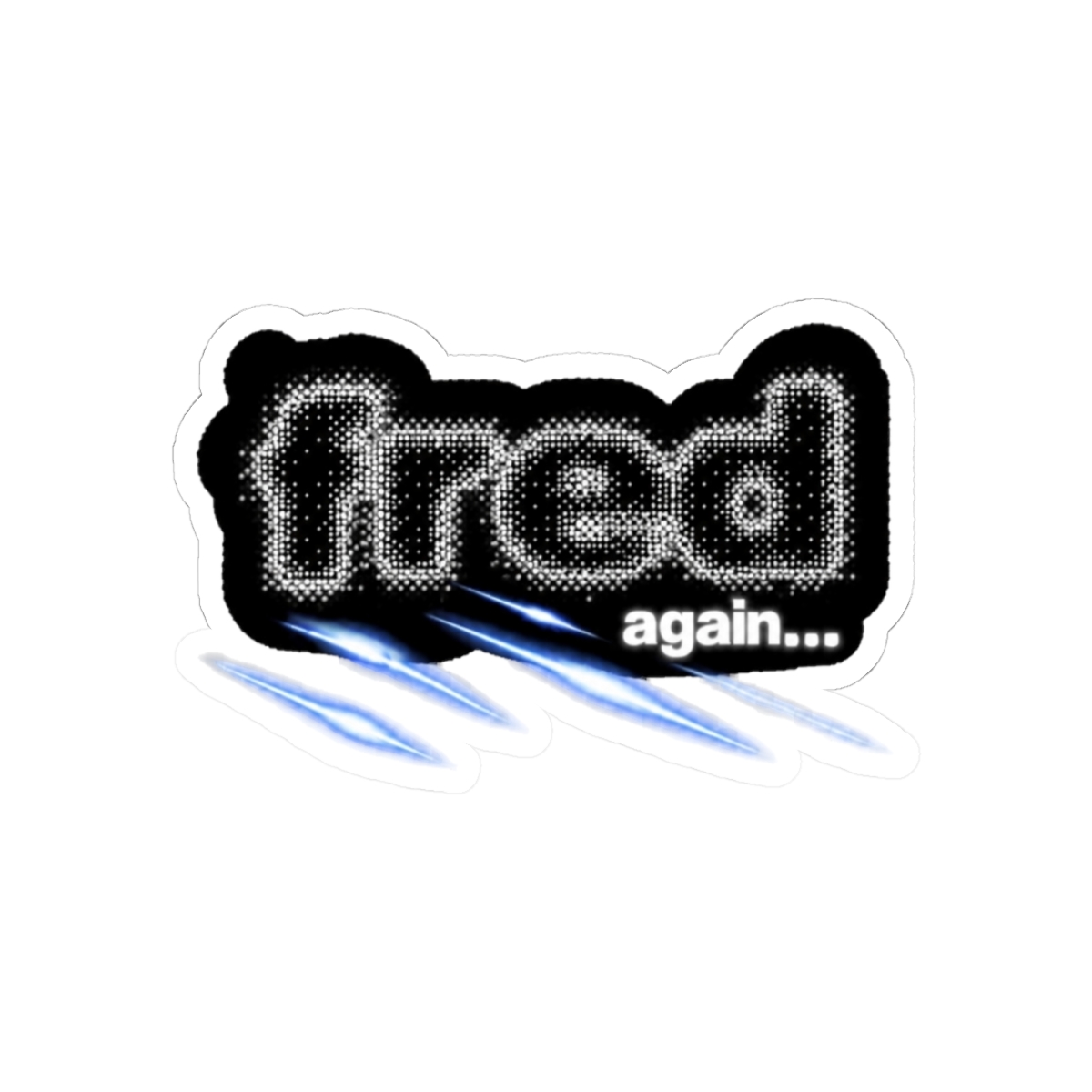 Fred Again Portrait Sticker - alternate angle 1, merchandise