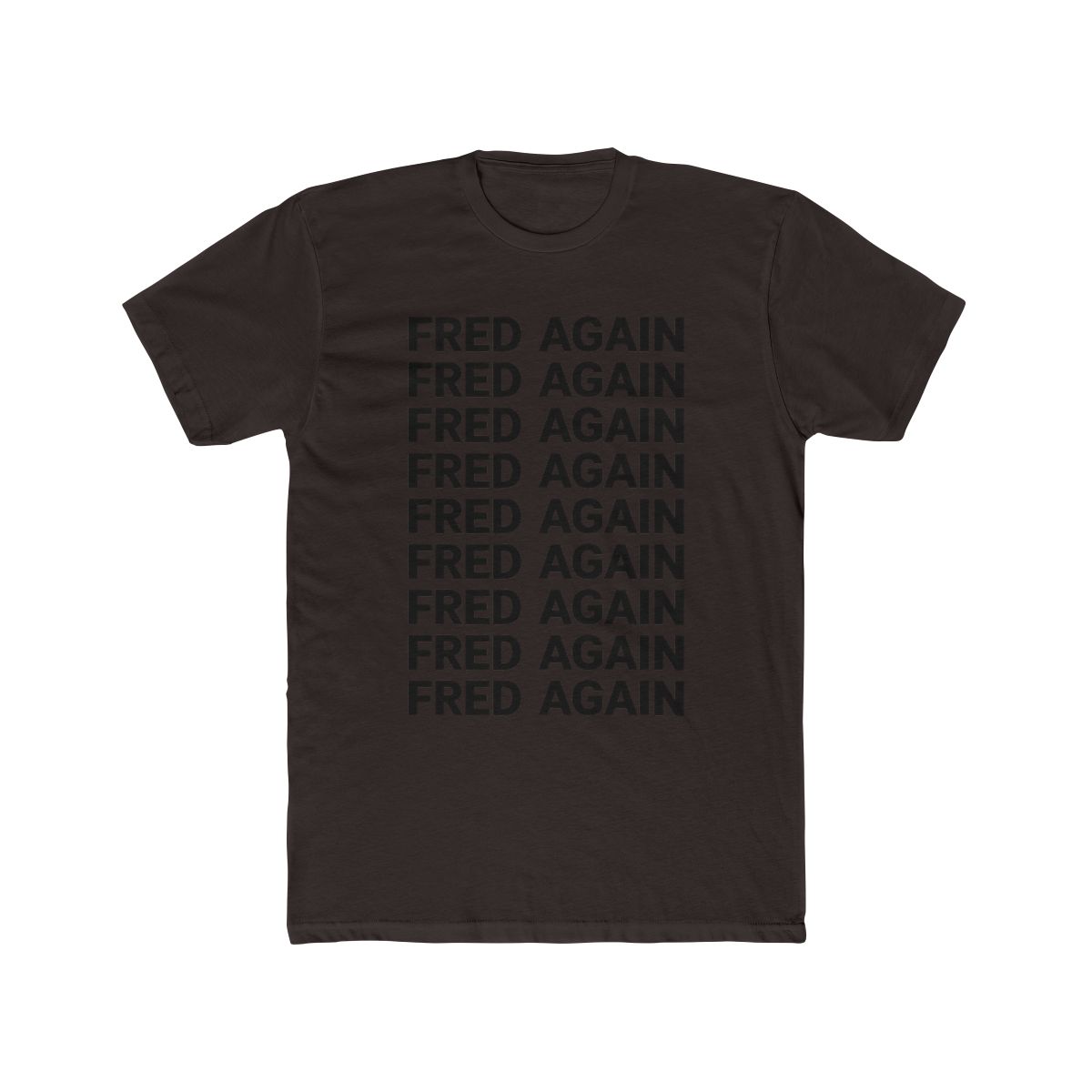Fred Again T Shirt, 100% Cotton, Casual Clothes, Fanshop, Merchandise, Logo Printed, Short Sleeve ~ Ardamus.com Unique Best-Selling DJ T-Shirts Merch - alternate angle 2, merchandise