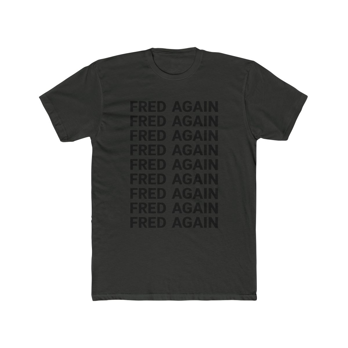 Fred Again T Shirt, 100% Cotton, Casual Clothes, Fanshop, Merchandise, Logo Printed, Short Sleeve ~ Ardamus.com Unique Best-Selling DJ T-Shirts Merch - alternate angle 5, merchandise